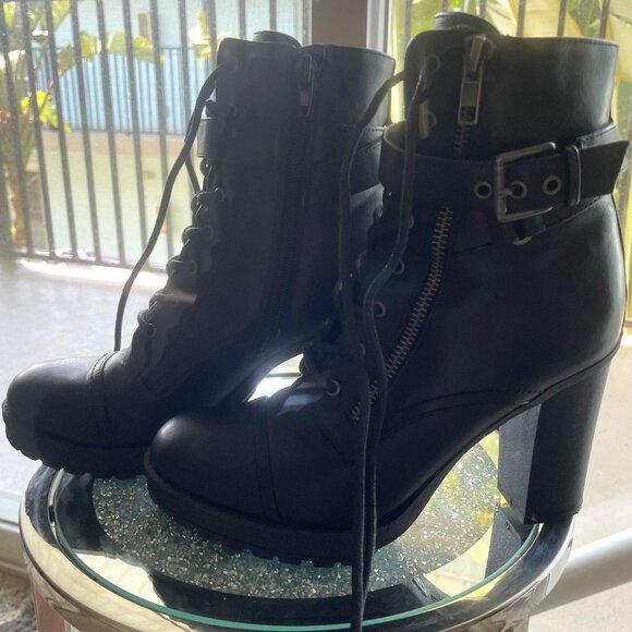 Jameson Shoes - BLACK WITCHY BOOTS (7)